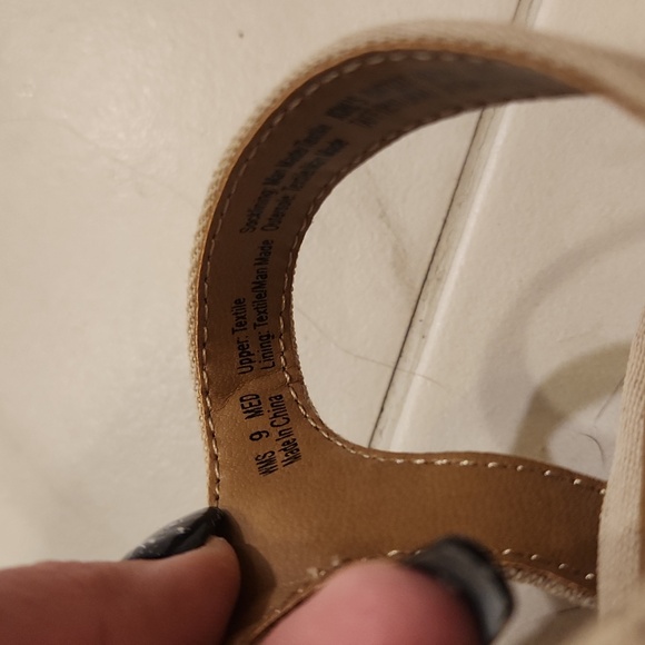 DONATION SALE, BOGO FREE SO nude wedges - Picture 4 of 4